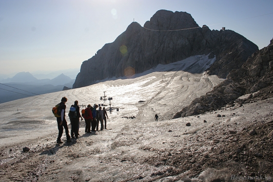 Dachstein, 2011 -Keresztül a gleccseren