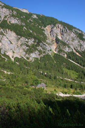 Dachstein, 2011 -útban a Hias-Klettersteig felé